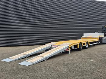MAX trailer 100-N-2-8.60-U / 2 AXLE SEMI / HYDR RAMPEN / NEW!